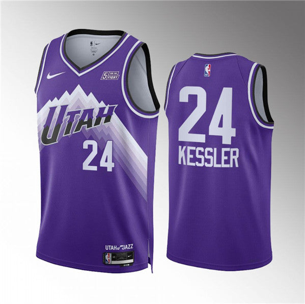 Walker Kessler Utah Jazz purple City Edition jersey