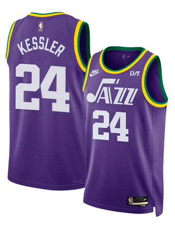 Walker Kessler Utah Jazz purple Classic jersey