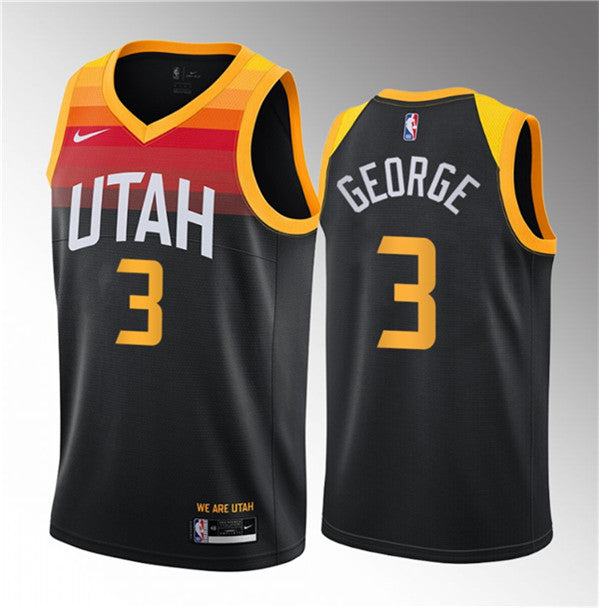 Keyonte George Utah Jazz black City Edition jersey