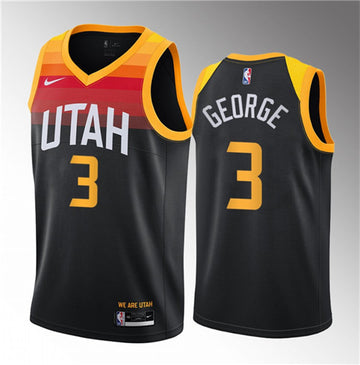 Keyonte George Utah Jazz black City Edition jersey