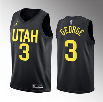Keyonte George Utah Jazz black jersey