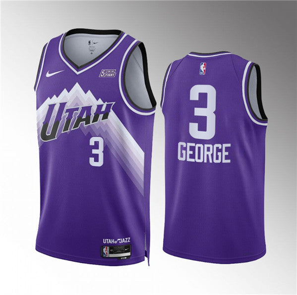 Keyonte George Utah Jazz purple City Edition jersey