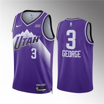 Keyonte George Utah Jazz purple City Edition jersey