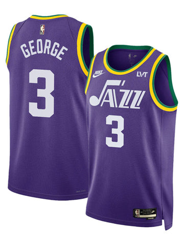 Keyonte George Utah Jazz purple Classic jersey
