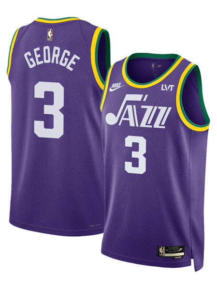 Keyonte George Utah Jazz purple Classic jersey