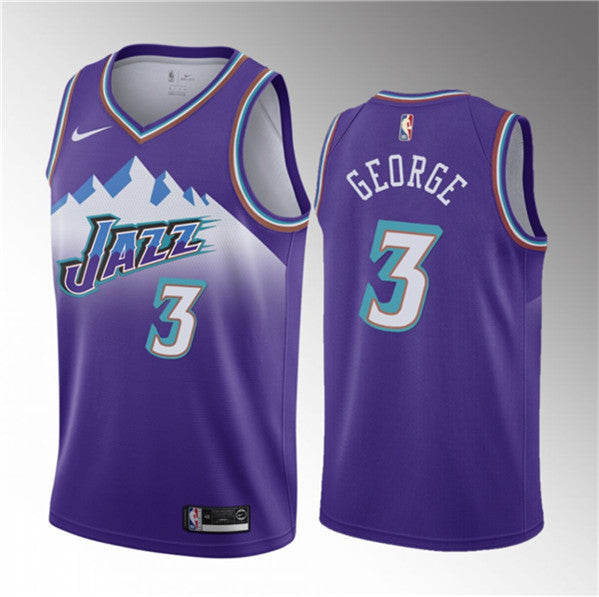 Keyonte George Utah Jazz purple Classic jersey