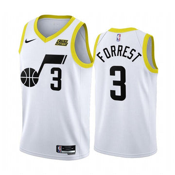 Trent Forrest Utah Jazz white jersey
