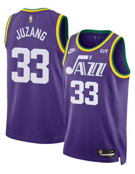 Johnny Juzang Utah Jazz purple Classic jersey