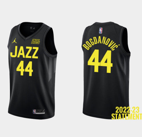 Bojan Bogdanovic Utah Jazz black jersey