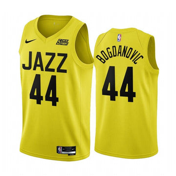 Bojan Bogdanovic Utah Jazz yellow jersey