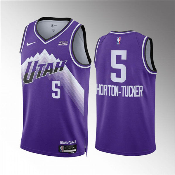Talen Horton-Tucker Utah Jazz purple City Edition jersey