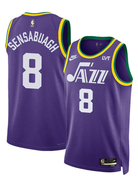 Brice Sensabaugh Utah Jazz purple Classic jersey