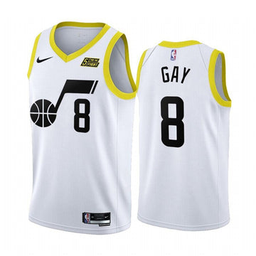 Rudy Gay Utah Jazz white jersey
