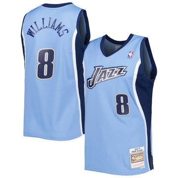 Custom Utah Jazz blue jersey