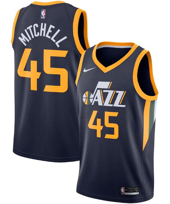 Utah Jazz navy jersey