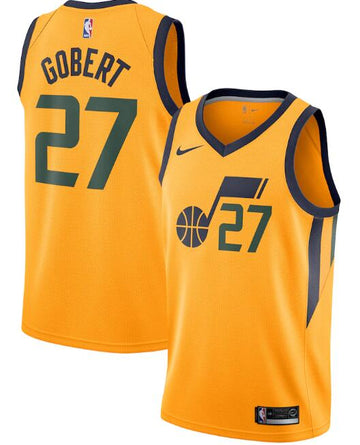 Utah Jazz yellow jersey