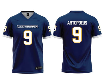 Custom navy jersey