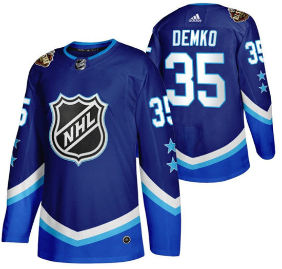Thatcher Demko Vancouver Canucks blue All-Star jersey