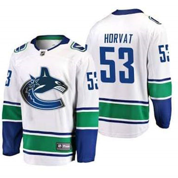 Bo Horvat Vancouver Canucks white jersey