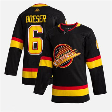 Brock Boeser Vancouver Canucks black jersey
