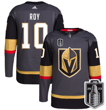 Nicolas Roy Vegas Golden Knights gray jersey