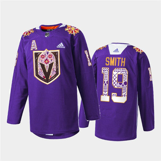 Reilly Smith Vegas Golden Knights purple Heritage jersey