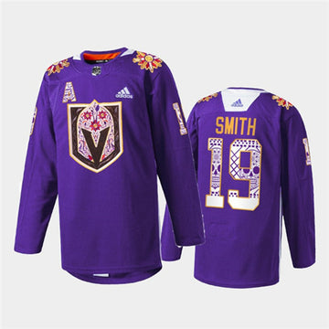 Reilly Smith Vegas Golden Knights purple Heritage jersey