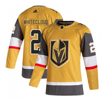 Zach Whitecloud Vegas Golden Knights gold jersey