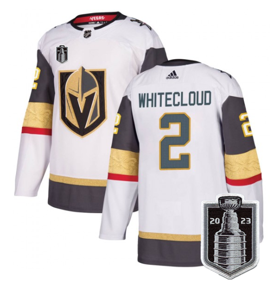 Zach Whitecloud Vegas Golden Knights white jersey
