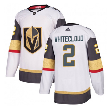 Zach Whitecloud Vegas Golden Knights white jersey