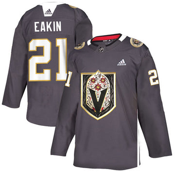 Cody Eakin Vegas Golden Knights grey Heritage jersey