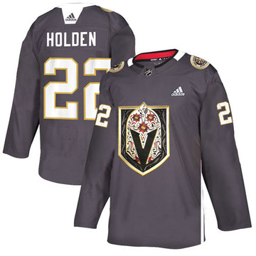 Nick Holden Vegas Golden Knights grey Heritage jersey