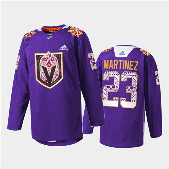 Alec Martinez Vegas Golden Knights purple Heritage jersey