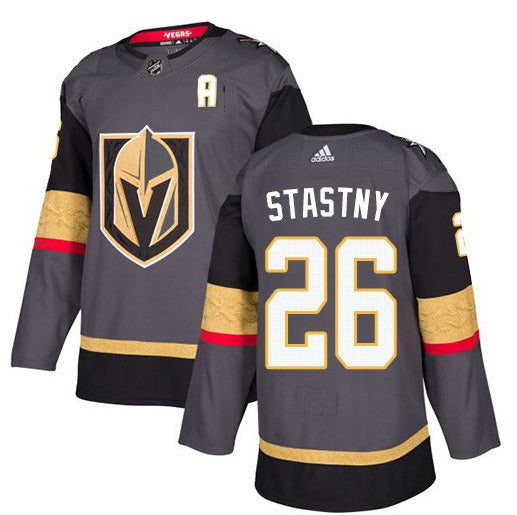 Paul Stastny Vegas Golden Knights grey jersey