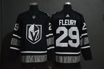 Marc-Andre Fleury Vegas Golden Knights black All-Star jersey