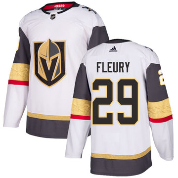 Marc-Andre Fleury Vegas Golden Knights white jersey