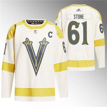 Mark Stone Vegas Golden Knights cream Winter Classic jersey