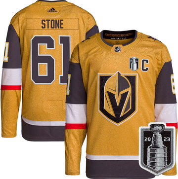 Mark Stone Vegas Golden Knights gold jersey
