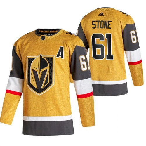Mark Stone Vegas Golden Knights gold jersey