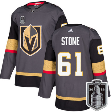 Mark Stone Vegas Golden Knights gray jersey