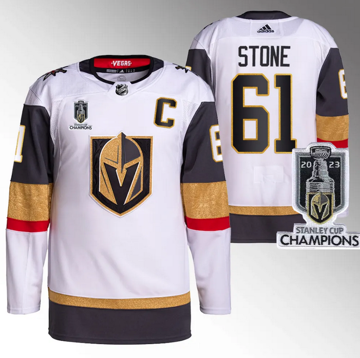 Mark Stone Vegas Golden Knights white jersey