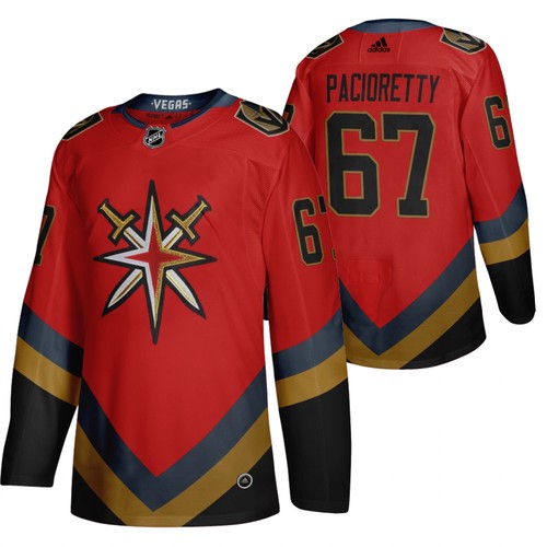 Max Pacioretty Vegas Golden Knights red Reverse Retro jersey