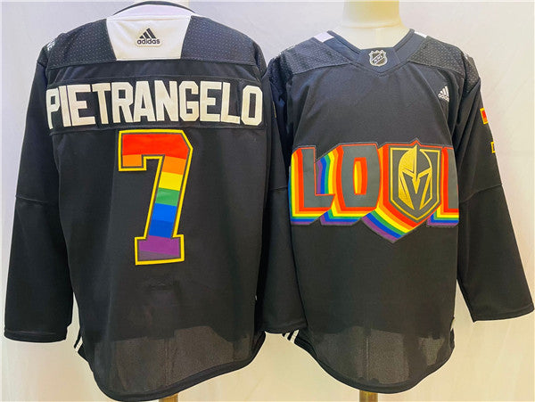 Alex Pietrangelo Vegas Golden Knights black jersey