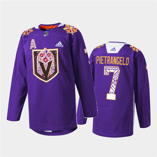 Alex Pietrangelo Vegas Golden Knights purple Heritage jersey