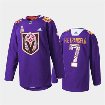 Alex Pietrangelo Vegas Golden Knights purple Heritage jersey