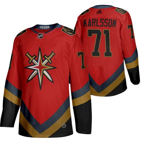 William Karlsson Vegas Golden Knights red Reverse Retro jersey