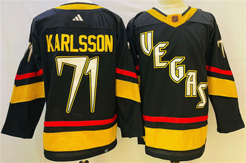 William Karlsson Vegas Golden Knights black Reverse Retro jersey