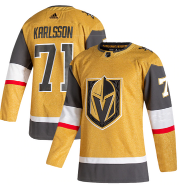 William Karlsson Vegas Golden Knights gold jersey