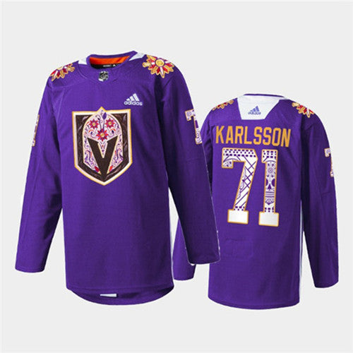 William Karlsson Vegas Golden Knights purple Heritage jersey