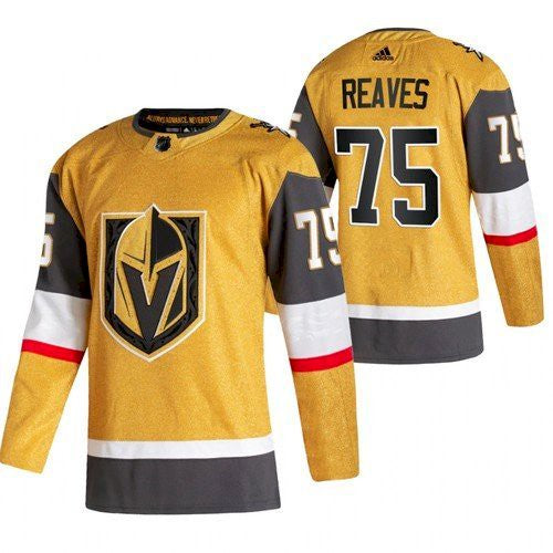 Ryan Reaves Vegas Golden Knights gold jersey